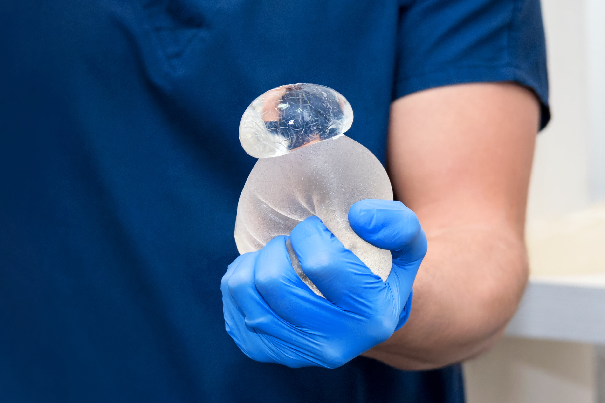 What are gummy bear breast implants?